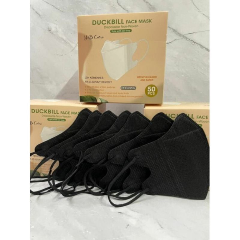 MASKER DUCKBILL FACEMASK ISI 50 MASKER Y&B CARE