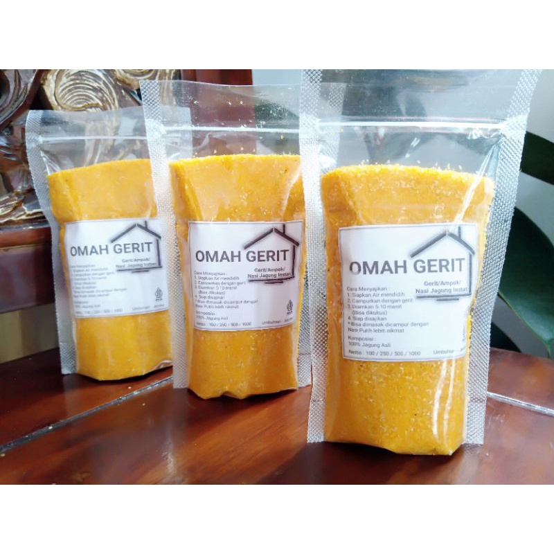 

Gerit/Ampok/BerasJagung/NasiJagung/OmahGerit