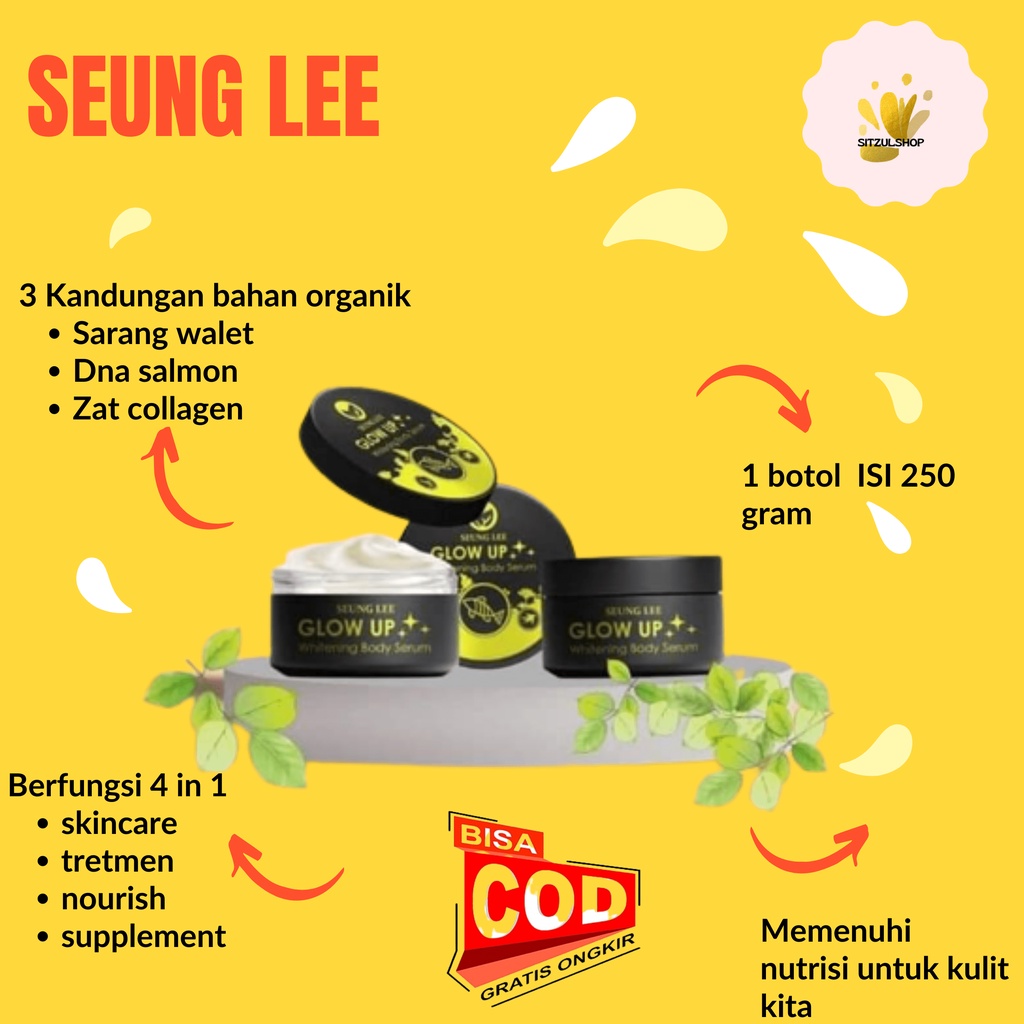 SEUNG LEE /Face & Body Booster Brightening serum/Bpm original 100%