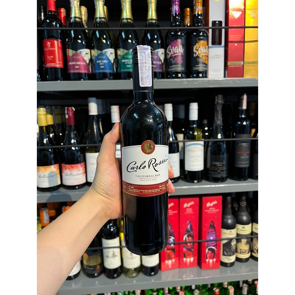 CARLO ROSSI CALIFORNIA RED WINE 750ML