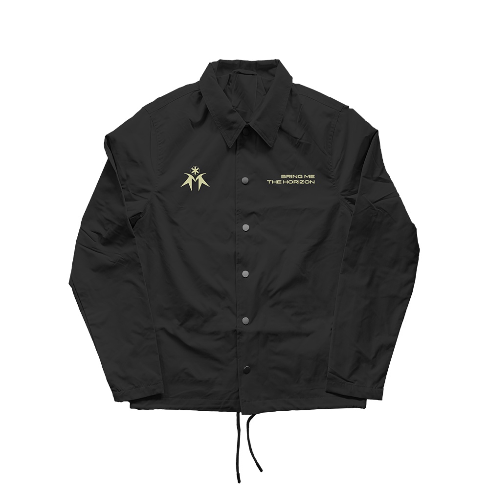 COACH JACKET BAND BRING ME THE HORIZON JAKET PRIA WANITA BMTH PARASUT ANTI AIR