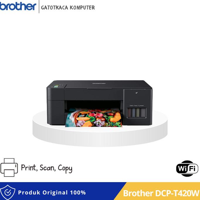 Printer Brother Dcp-T420W T420 All In One Wifi (Tinta Original)
