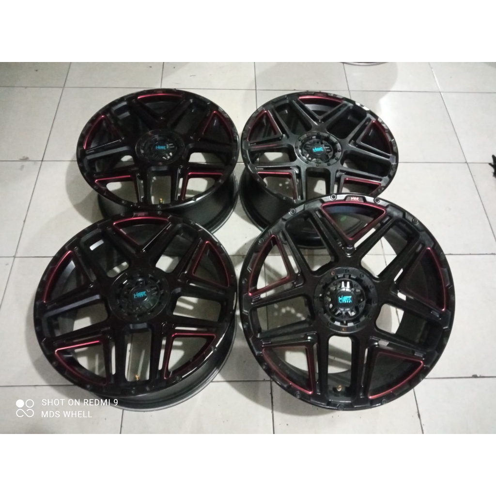 Velg Racing Ring 18 KONGA HSR Lebar 8 Lubang 5 ET45