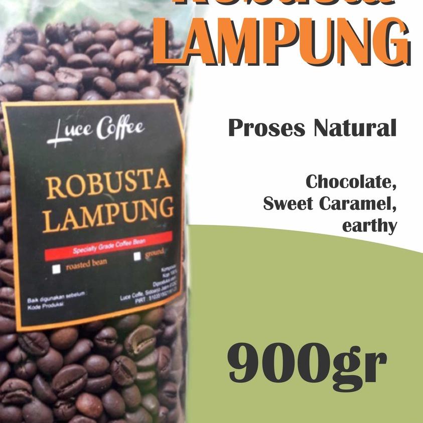 

Discount[KP8]-Luce Coffee, Kopi ROBUSTA Lampung 900gr - Biji atau Bubuk