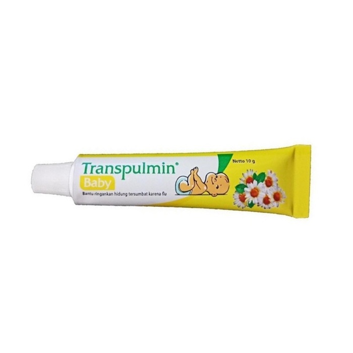 10 gram Transpulmin Baby Balsam, Balsem Bayi Ketika Pilek