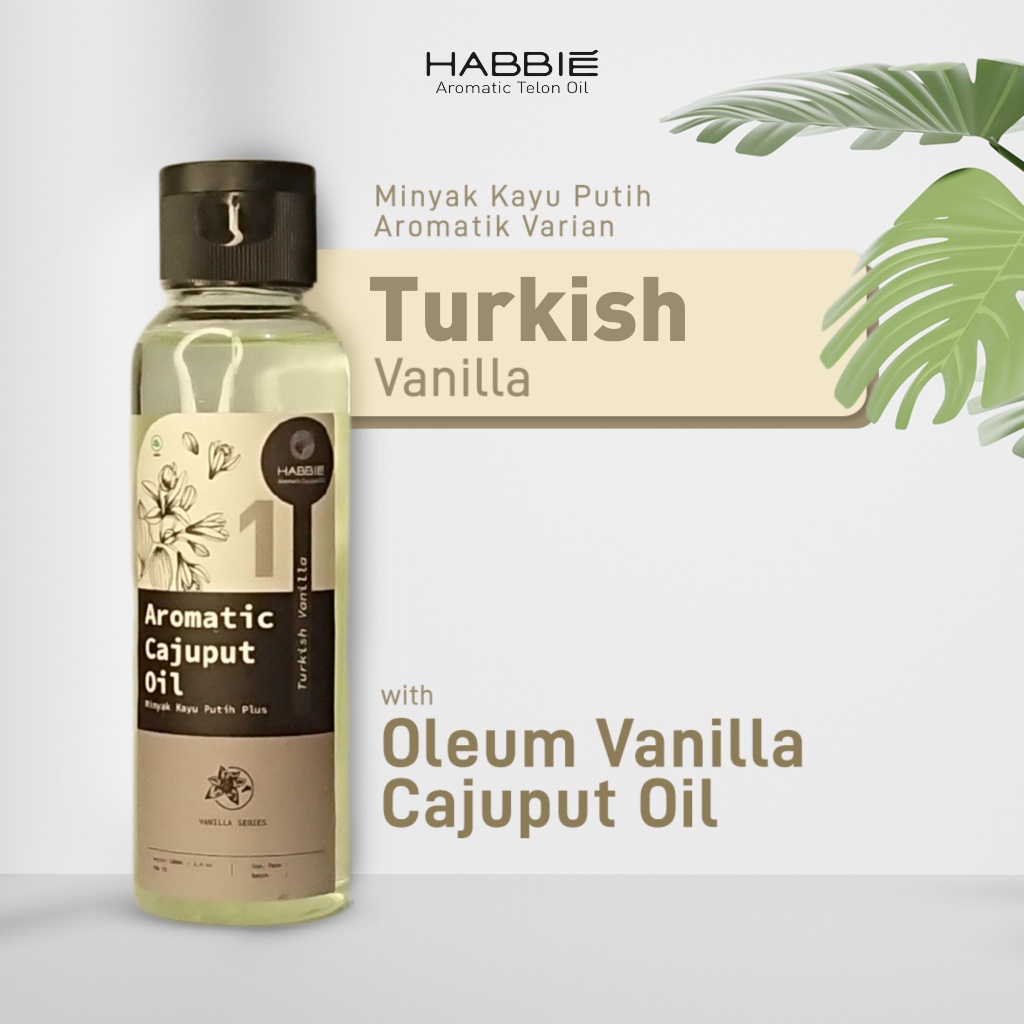 Habbie Minyak Kayu Putih Aromatik Saffron, Aroma Vanilla