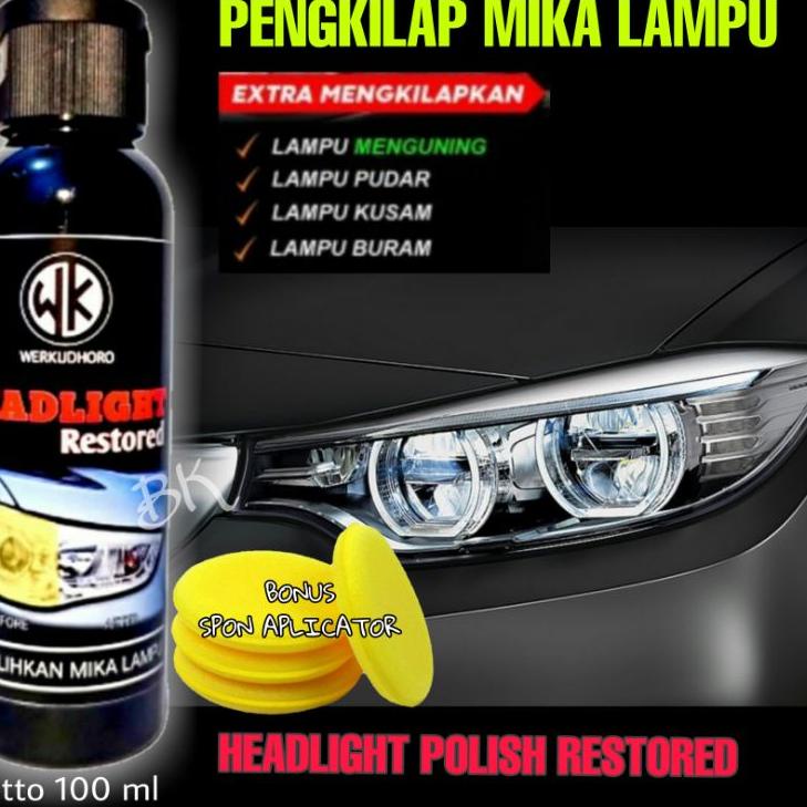 Model Terupdate Pengkilap lampu/restored lampu/headlight restored dijamin ampuh