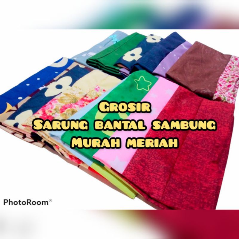 Grosir Sarung Bantal Guling Sambung Sambungan Termurah Aneka Varian Warna Bisa CoD