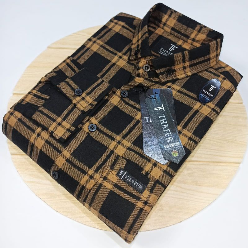 Kemeja Flanel pria - Flanel impor