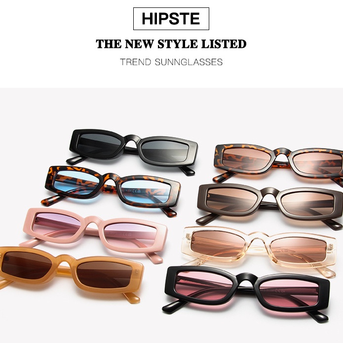 Aesthetic Shades Sunglasses UV400 Untuk Wanita/Pria Eyeglasses Colour