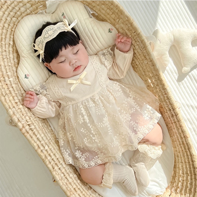 Iris romper bayi perempuan aqiqah baju pesta