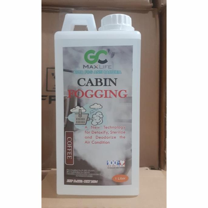 Promo cairan fogging disinfektan food grade 1lt GC MAX LIFE