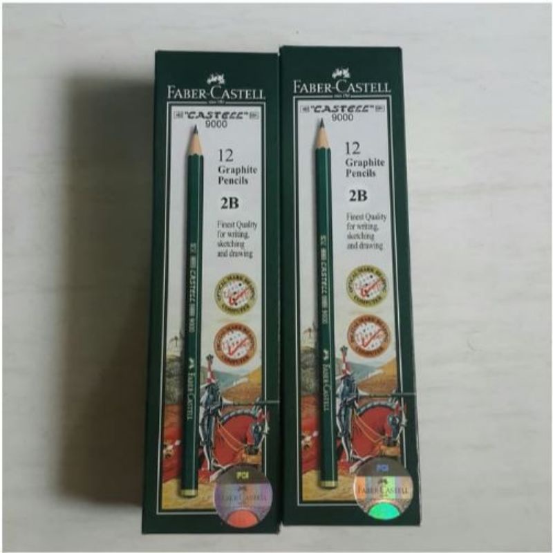 

Ecer Pensil 2 B Faber Castell Original