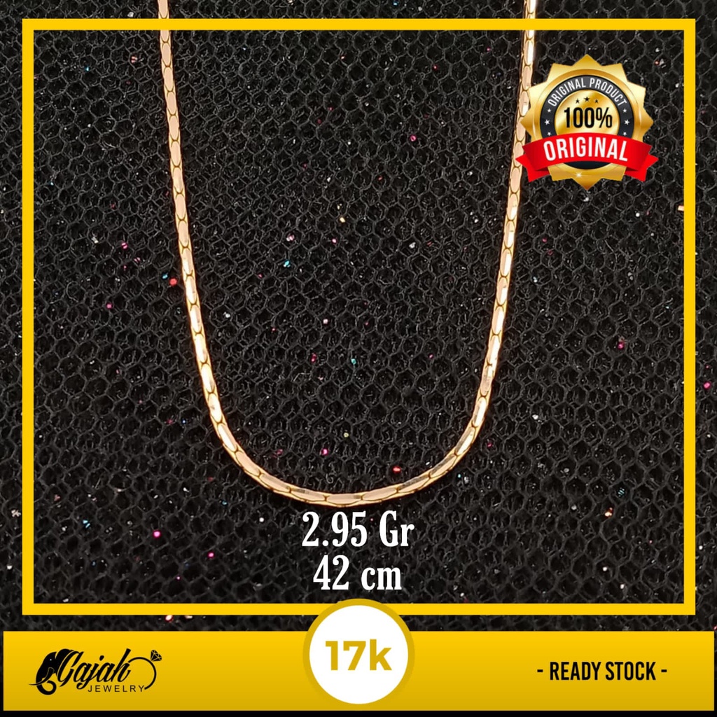 Kalung Emas 17K - 2.95 gr Kadar 750 - 1562