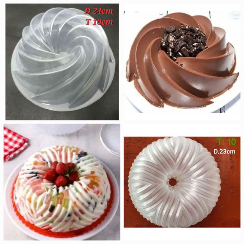 CETAKAN JELLY BIG BAVAYA TWISTER BESAR