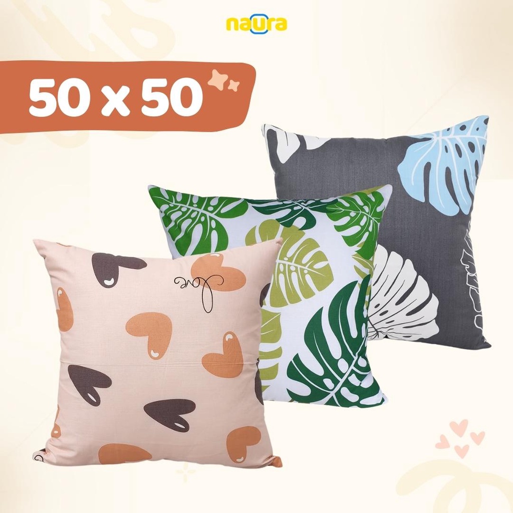 [50x50] Sarung Bantal Sofa Premium
