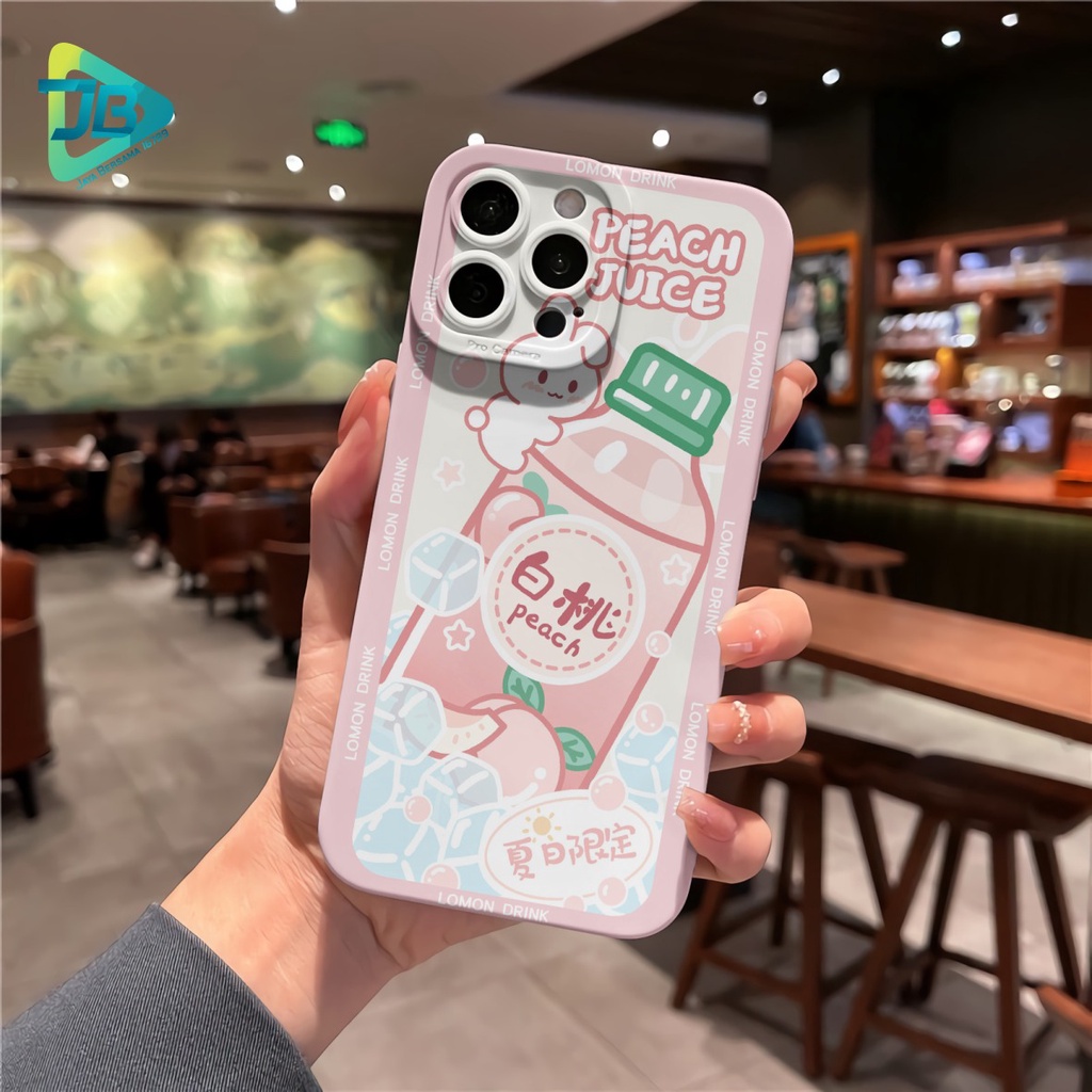 CUSTOM CASE SOFTCASE SILIKON PROCAMERA BUBLE DRINK CUSTOM REALME C2 5 5I 5S C3 C11 C20 C12 C25 C30 C35 NARZO 30A 50A  JB6747