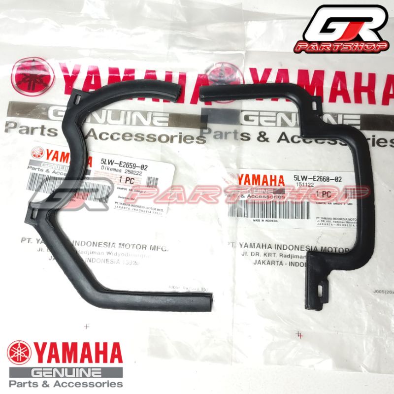 KARET COVER MESIN KIRI KANAN MIO SPORTY SMILE SOUL FINO NOUVO ORI YGP ORIGINAL YAMAHA KARET DAMPER KONDOM MESIN