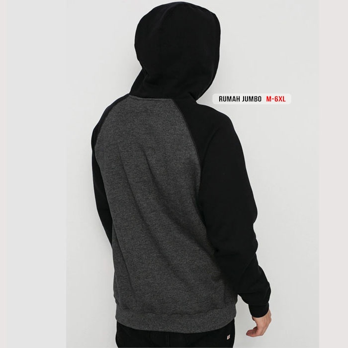 SWEATER HOODIE SWIFT BLACK GREY OVERSIZE M -6XL SWITER BIG SIZE