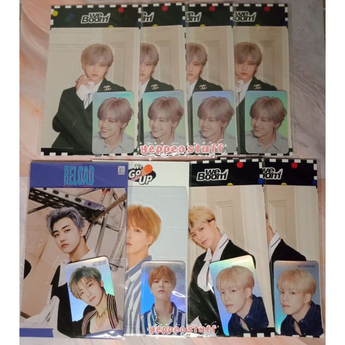 [READY] STANDEE + PC HOLOGRAM WE BOOM JAEMIN JENO SEALED
