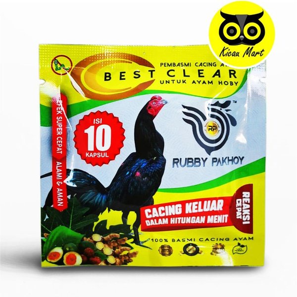 Obat Cacing Ayam Best Clear Sachet Cacing Keluar Hitungan Menit Obat Ayam Herbal Ruppy Pakhoy Basmi Cacing Reaksi Super Cepat Obat Ayam Hobi Anti Pucat Lemas Lesu
