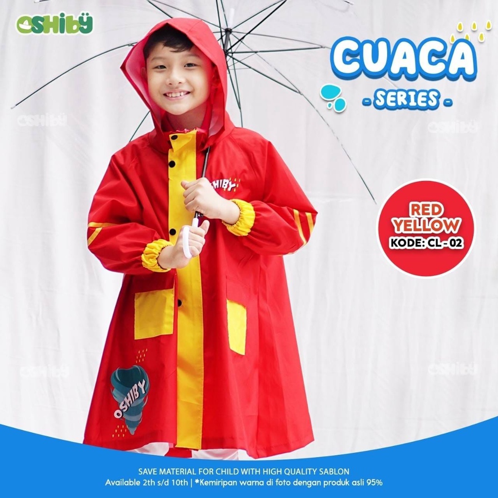 Jas Hujan Anak Oshiby
