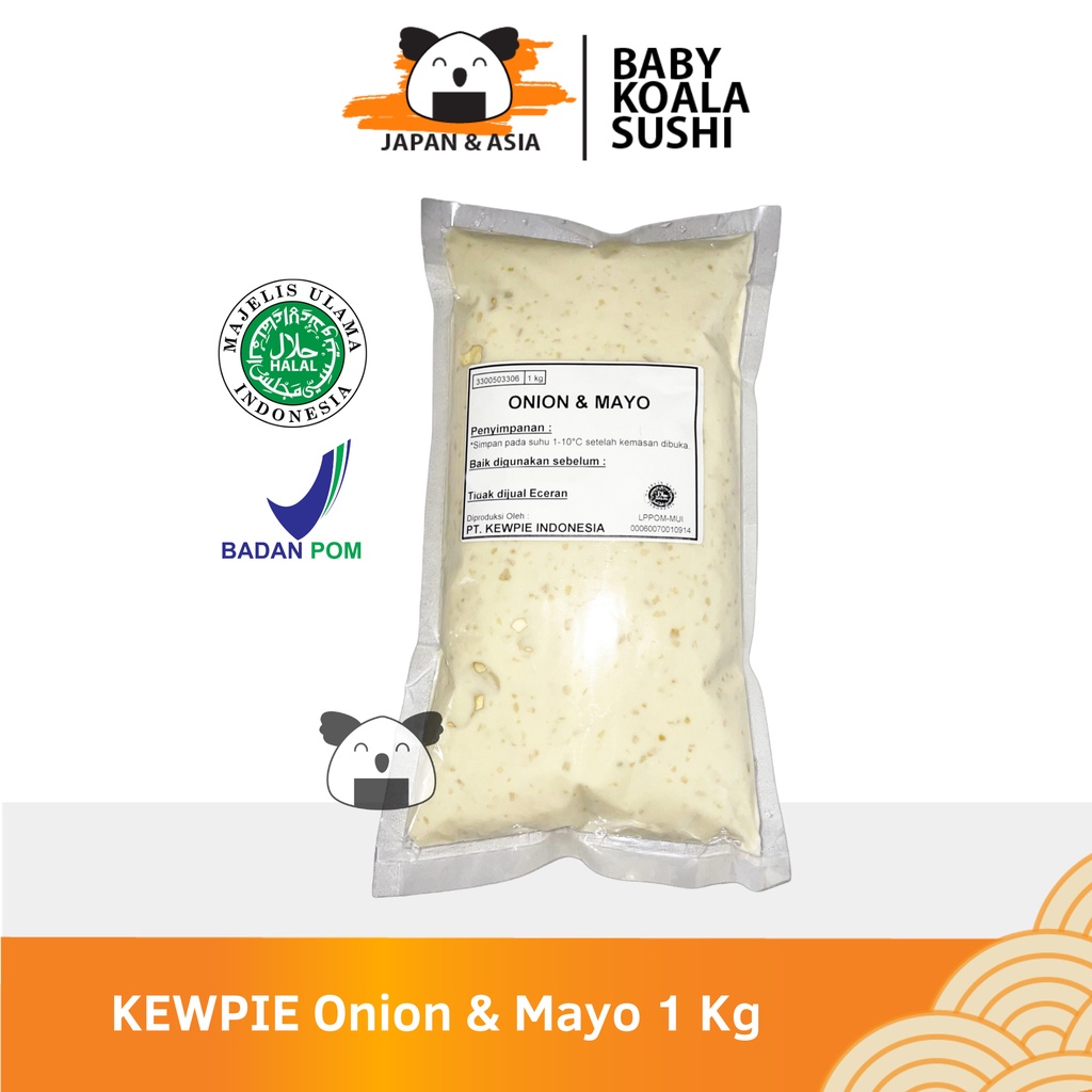 KEWPIE Cooking Sauce Onion Mayo 1 Kg │ Mayonaise