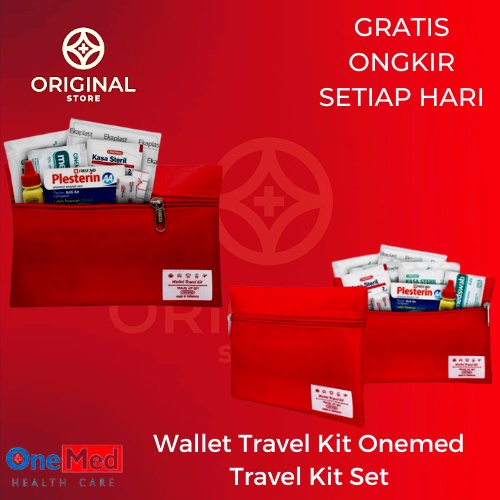 P3K WALLET KIT TRAVEL POUCH P3K + ISI - ONEMED
