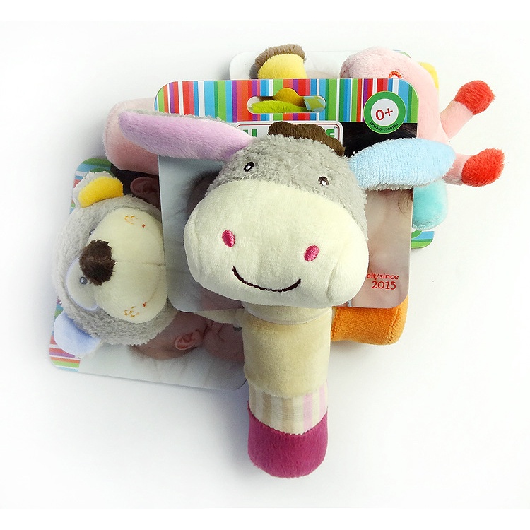 TweedyToys - Boneka Bayi JJOVCE / Mainan Bayi Rattle Stick / Mainan Genggam Bayi