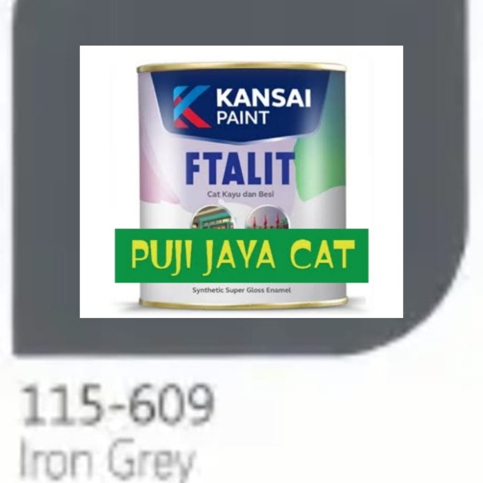 CAT FTALIT 115 - 609 IRON GREY  1KG KANSAI PAINT