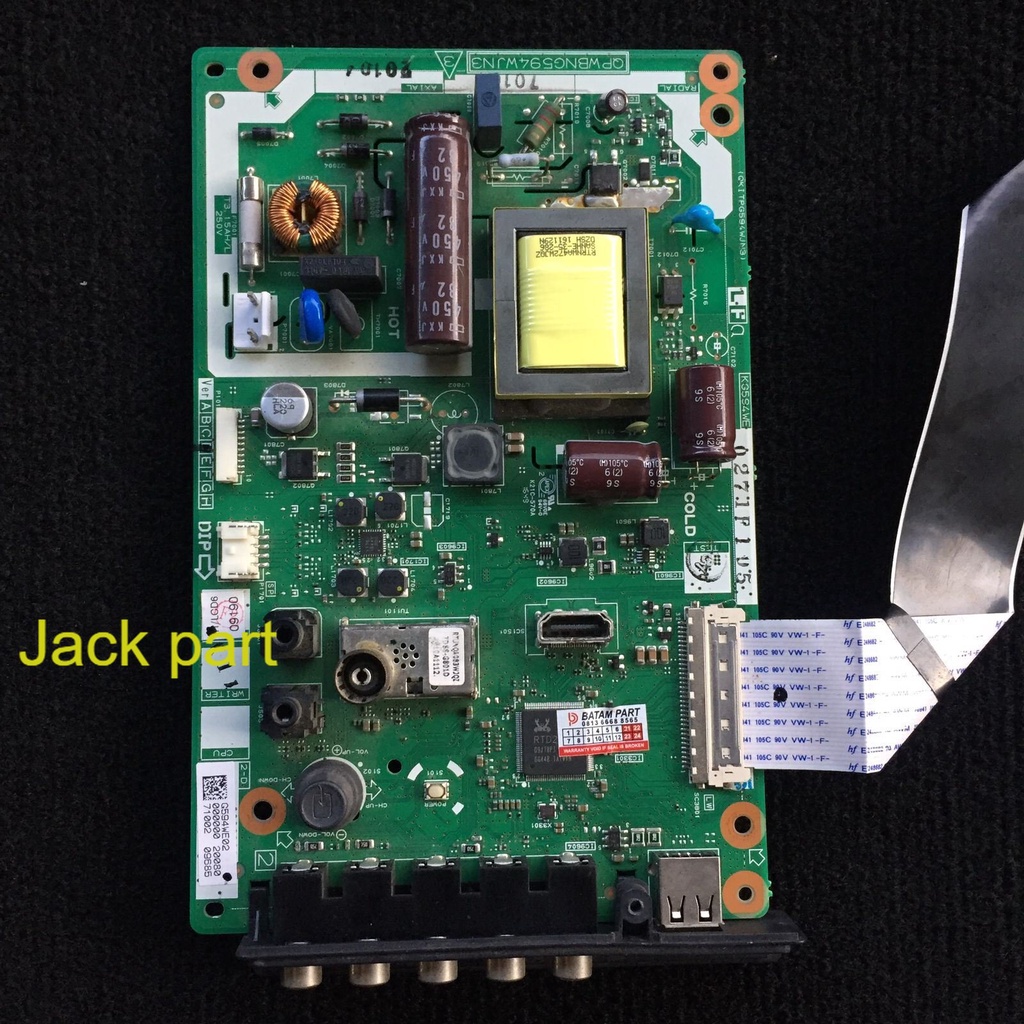 MB - MAINBOARD - MESIN TV SHARP LC24LE1701 - 24 LE 1701 - 24 LE - 24LE - 24