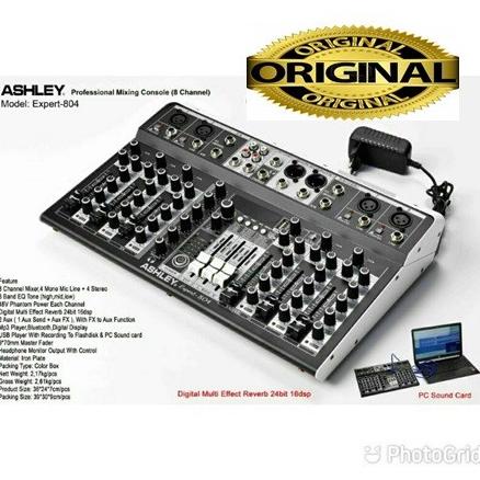 Mixer Audio Ashley Expert 804 / 8 Channel Original