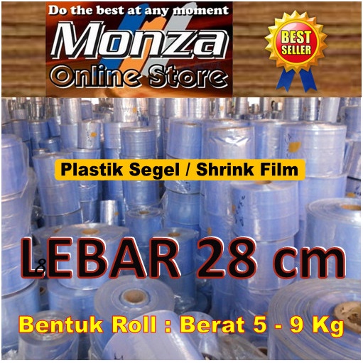 

Selotip Plastik Segel 28 Cm X 25M ( Shrink Film )