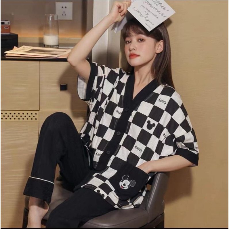 Baju Tidur Import Setelan CP/ Piyama Cp Import