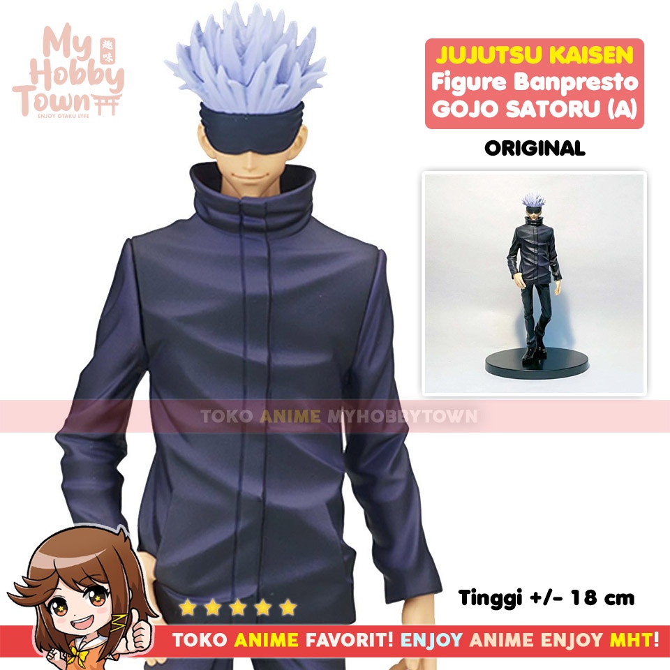 Figure Anime Original Jujutsu Kaisen Banpresto Gojo Satoru Standing