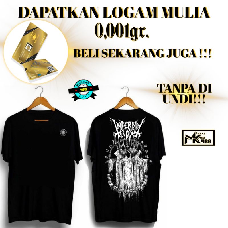 COD || Kaos Distro SATANIC | Baju Distro Satanic | T-shirt Distro Pluralisme