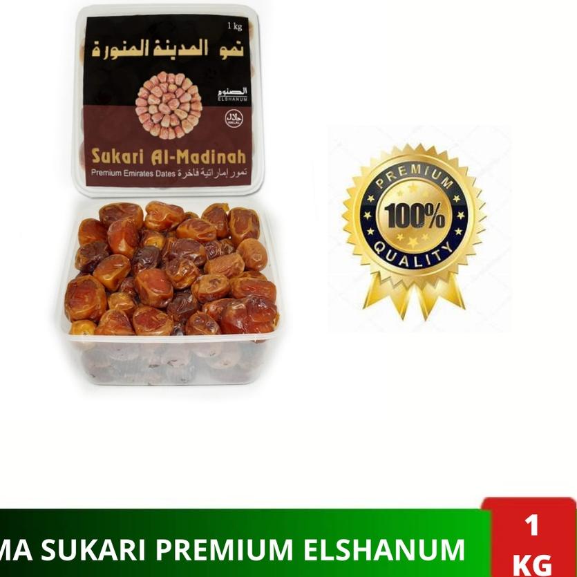 

Terbaru[FG2]-KURMA SUKARI SUPER ELSHANUM 1 KG PROMO SUKKARI / SUKARI PREMIUM / SUKARI BASAH / SUKARI AL MADINAH