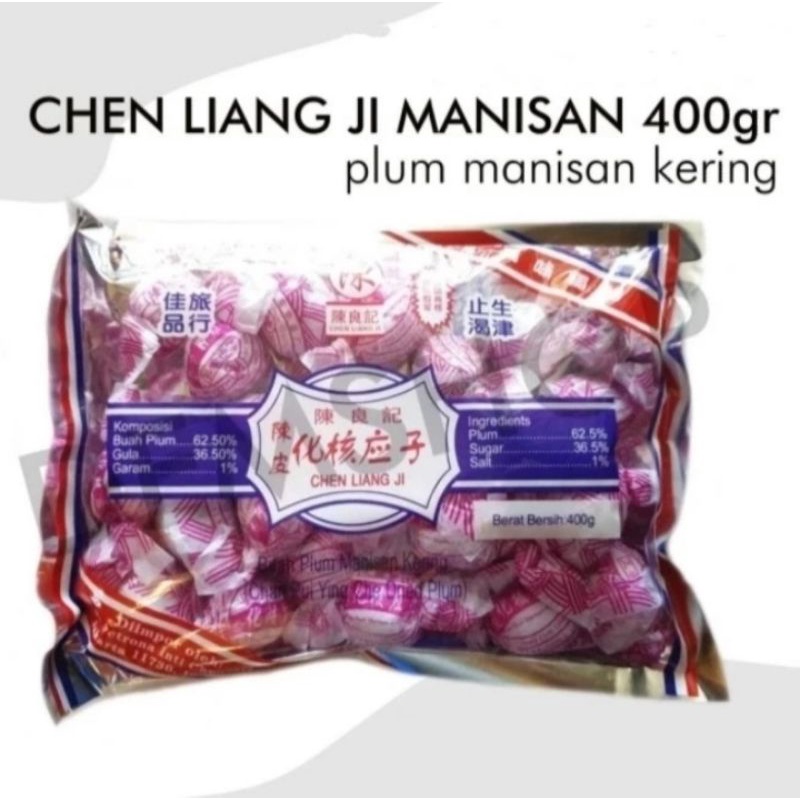 

Manisan Buah Plum Manisan Kering Chen Liang Jl 400 gr