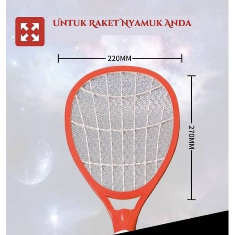 Raket Nyamuk/Nyamuk Killer Super Efektif/Rechargeable⭐Shopiipanda⭐