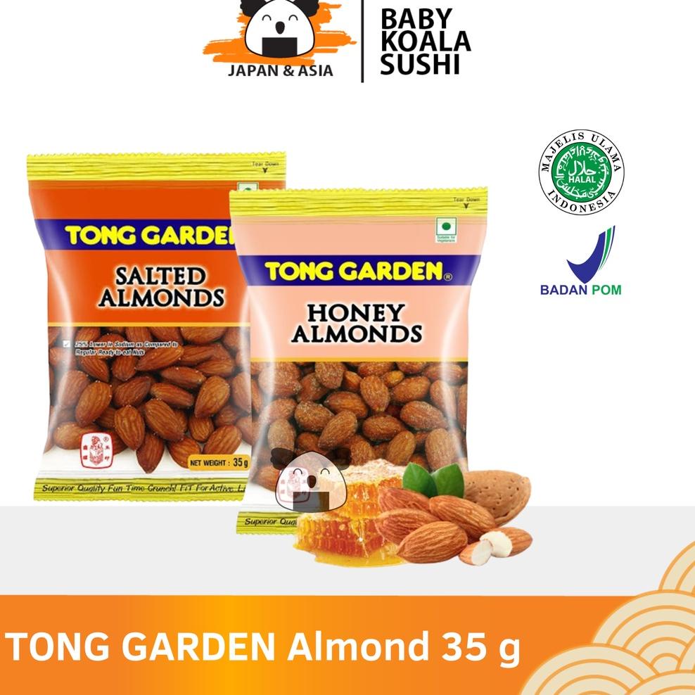 

Stock Banyak ★★★ TONG GARDEN Kacang Almond Panggang 35 g Halal │ All Variant Honey Salted | Import ▲