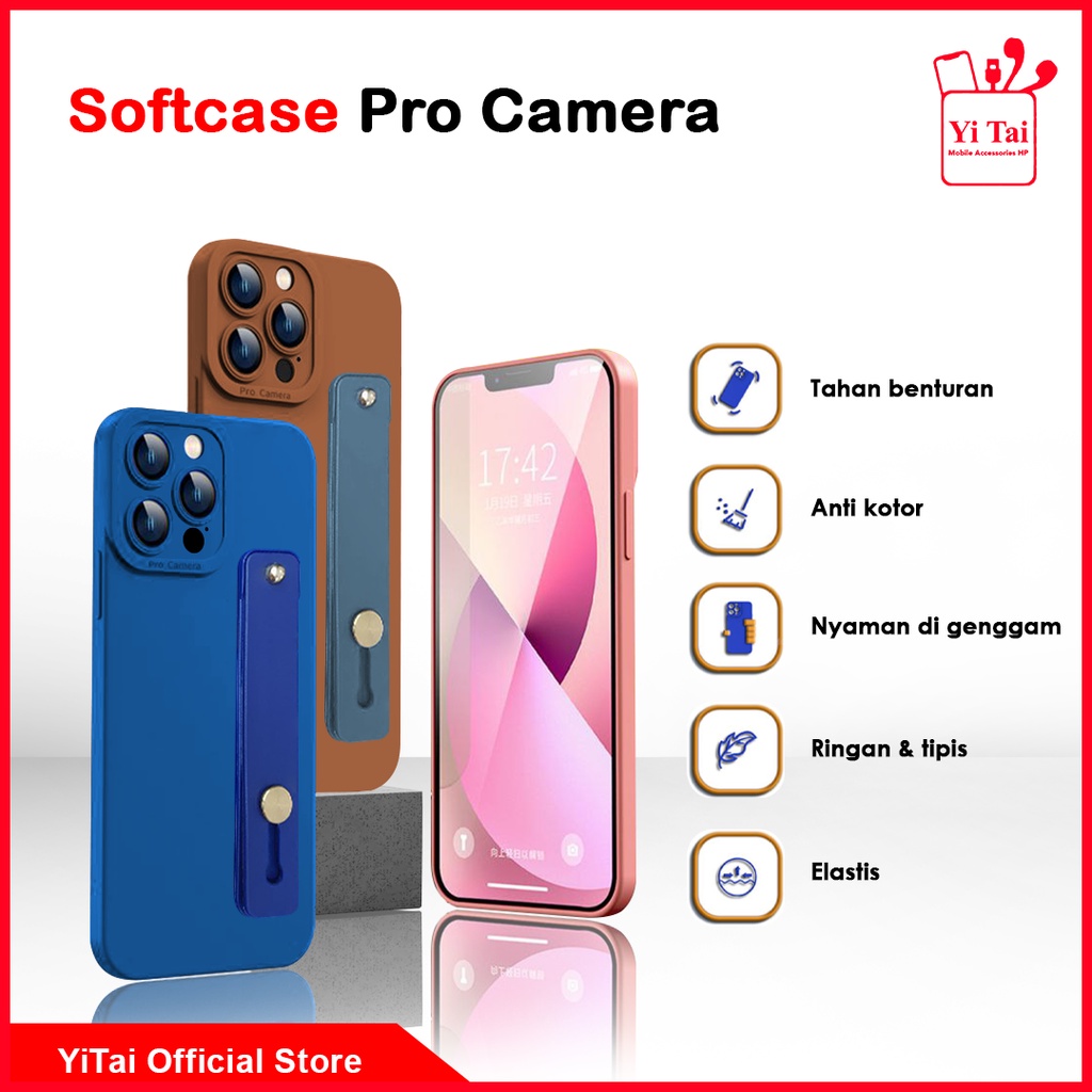 YI TAI - YC16 Case Procam + Ring Vivo V5 Plus V11i V11 Pro V15 V15 Pro