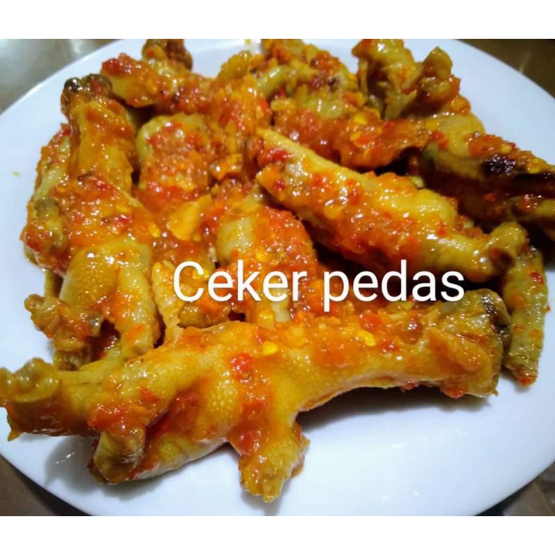

ceker empuk pedas.. berat 300gr
