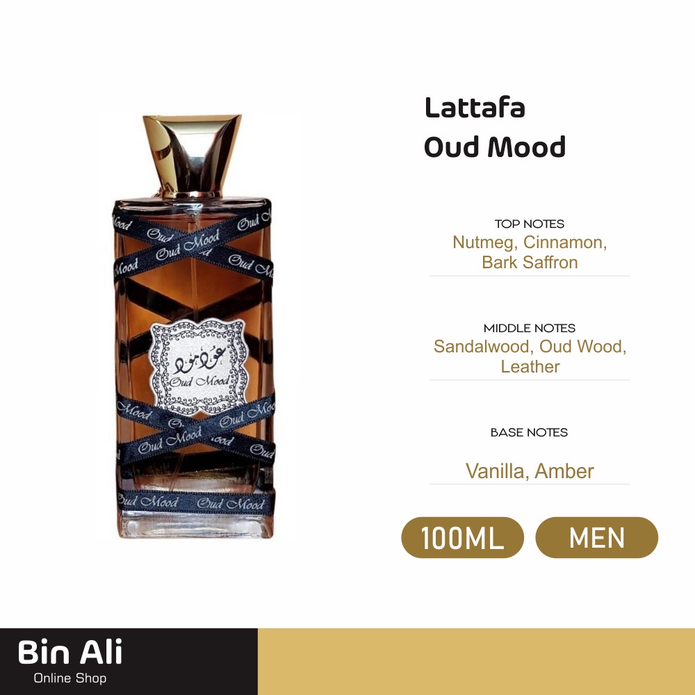 Parfum Lattafa Oud Mood EDP 100ML Original