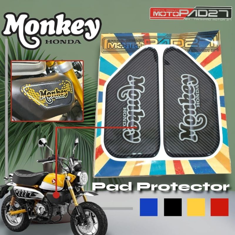 Stiker side body samping Honda Monkey 125 stiker timbul protector Honda Monkey 125