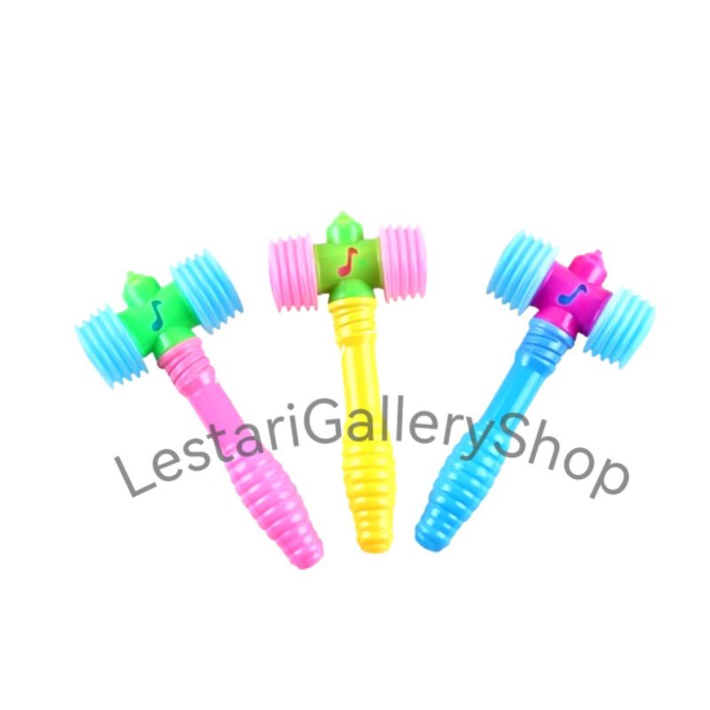 Mainan Anak - Mini HAMMER Mainan Pukul Palu Bisa Bunyi / Palu mini bunyi mainan sensory
