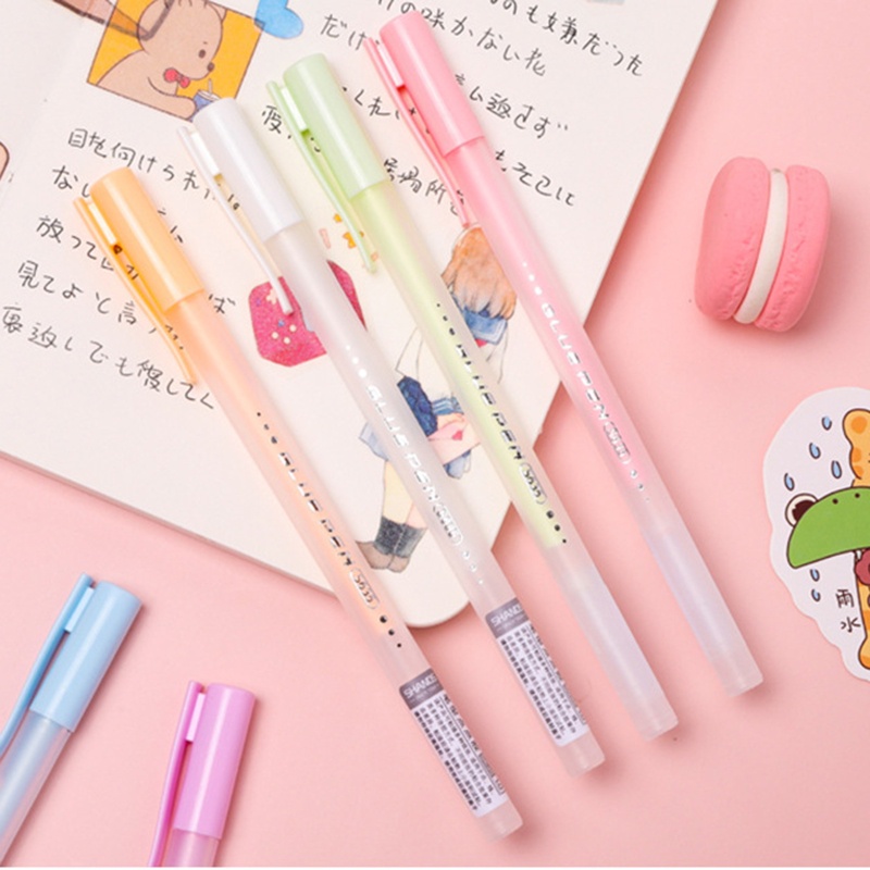 Candy Color Solid Glue Stick Manual DIY Stiker Tempel Perekat Lem Kreatif Siswa Alat Tulis Portable Dispensing Pen Dot Type Adhesive 20detik Cepat Kering Glue Pen