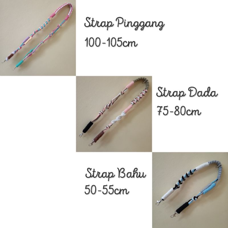 Strap Bag Macrame Murah / Selempang Tas Wanita
