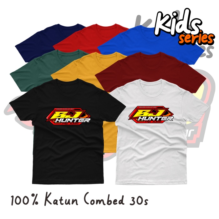 Baju Kaos Anak BJ Hunter New Katun COmbed Sound System