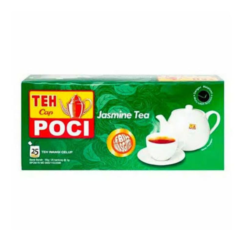 

TEH POCI JASMINE TEA TEH CELUP TEH POCI RASA JASMINE 1 BOX ISI 25 KANTONG TEH