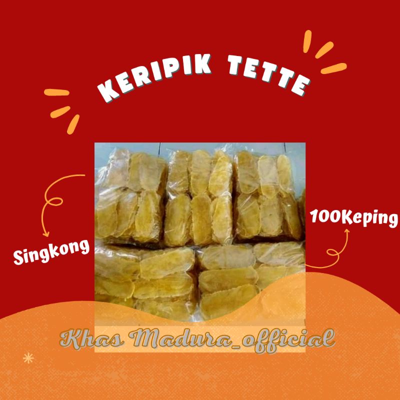 Jual Kepeng Biji Keripik Tette Singkong Mentega Khas Madura